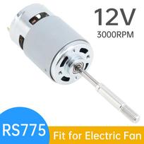 RS755 DC Ventiliatoriaus Variklis, RS775 Ventiliatoriaus Variklis 12V 3000RPM Pakeitimas, Tinka 220V AC Elektriniam Ventiliatoriui, Stabilus Galios Išėjimas, Stabilus Veikimas