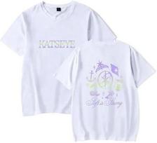 Mada Katseye Merch Liūdna Marškinėliai Neutrali Pop Muzika Marškinėliai Trumpomis Rankovėmis Sportinė Apranga Gatvės Marškinėliai Vėsūs Vasaros Mados Marškinėliai Viršūnės S