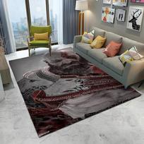 3D God of War Games Carpet Home Living Room Bedroom Sofa Doormat Decor Kids Play Area Rug Non-slip Mechanical Washable Floor Mat 40x60cm