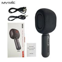 Karaoke bluetooth mikrofonas - kolonėlė su balso keitimo efektais