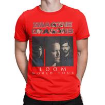 Imagine Dragons Reflections Fans Tour 2025 T Shirt for Men Women Cotton T-Shirt O Neck Tees Male Short Sleeve Clothing Plus Size S