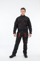 Sportinės kelnės vyrams PRIME, juodos, tinka ūgiui 170–176 cm