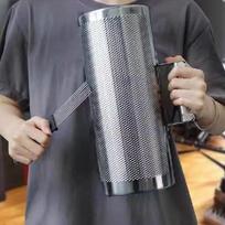 Guiro Instrument Shaker Hand Percussion with Scrape Tool for Party 6x12inch