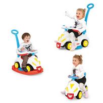 Paspiriama mašina Smile 4in1 stumdukas-sūpynės-mašina Dolu Fisher Price, 81 cm, 1812