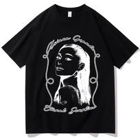 Ariana Grande Amžina Saulė Marškinėliai Ariana Grande Albumo Prekės Gerbėjo Dovana Unisex Megztiniai Viršutiniai Drabužiai S