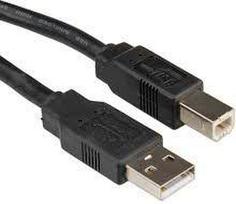 USB kabelis Roline USB-A - USB-B 1,8 m Juodas (11.02.8918)