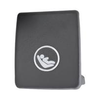 Automobilio galinės sėdynės kabliukas ISOFIX dangtelis Vaikų tvirtinimo sistema 31685072 Galinės vaikiškos sėdynės Isofix tvirtinimo dangtelis, skirtas Volvo V90/60 XC60/40 S90/60 juoda