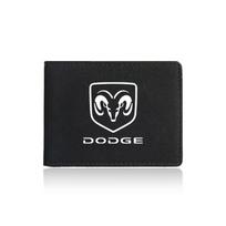 1 vnt. automobilio emblema, vairuotojo pažymėjimo dėklas, ID, kredito kortelių laikiklis Dodge Journey Ram 1500 Dart Dakota Durango Challeager NITRO SRT Charger juoda