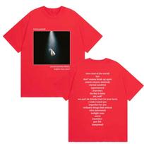Ariana Grande Didesnių dienų ateityje Albumas 2025 Grafiniai marškinėliai Vyriški Moteriški Hip Hop Mada Medvilniniai trumpomis rankovėmis marškinėliai Streetwear S
