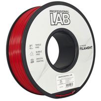3D Plastikas – Filamentas ABS+ raudonas | 1.75 mm, 1 kg | Professional LAB