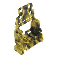 Jungtis laidams WAGO 221-420/549-053, 0,2-4mm, 32A, 10 laidų, universali, 1vnt., su laikikliu DIN-35