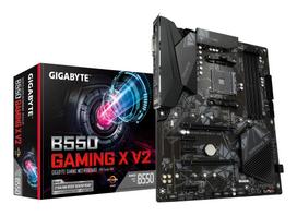 GIGABYTE Motherboard||AMD B550|SAM4|ATX|DDR4 Memory|4 Memory Slots|3xPCI-Express 3.0 1x|1xPCI-Express 3.0 2x|1xPCI-Express 4.0 16x|2xM.2|1xDVI-D|1xHDMI|2xAudio In|1xAudio Out|2xUSB 2.0|4xUSB 3.2|1xPS/