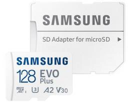 SAMSUNG EVO Plus MicroSDXC Memory Card / 128GB
