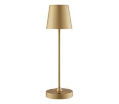 Brilliant - ELORA įkraunamas jutiklinis stalinis LED šviestuvas, reguliuojamo ryškumo, LED/2,5W/5V 2700K IP44, auksinis