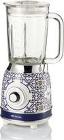 Blender Ariete vintage bolis stiklinis Capri 583CAP 1000 W Baltas Mėlynas