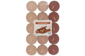 Kvapiosios arbatinės žvakutės Cinnamon, 30 vnt.