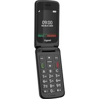 Telefonas Gigaset GL595 Mobilus telefonas Su SOS mygtuku, apsaugotas nuo vandens purslų, apsaugotas nuo dulkių juodas