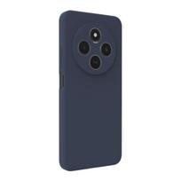 Evelatus Xiaomi Redmi 14C 4G / 14C 5G / Redmi A4 / POCO C75 Premium minkštas silikoninis dėklas, vidurnakčio mėlynas