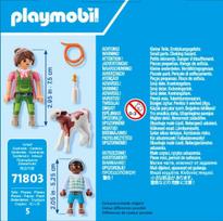 PLAYMOBIL 71803 Ūkininkė ir vaikas su veršiuku, Duo paketas, Kaimo gyvenimas, Nuo 4 metų