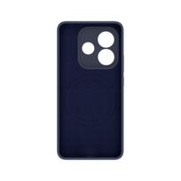 „Evelatus Xiaomi Redmi Note 14 Premium“ magnetinis minkštas silikoninis dėklas, tamsiai mėlynas