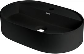Granitinė plautuvė Silia, Deante,, CQS_NU6B, juoda