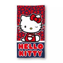 Vonios ir paplūdimio rankšluostis Hello Kitty , 70x140 cm