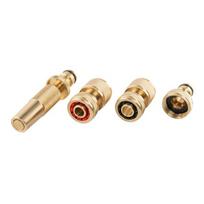 4 dalių laistymo priedų rinkinys 1/2" žarnoms Bradas, Brass