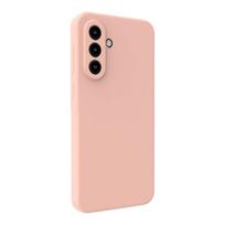 „Evelatus“ „Samsung Galaxy A36 Premium“ magnetinis, minkštas silikoninis dėklas, rožinis, smėlio spalvos