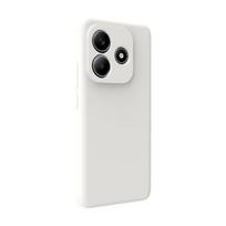 „Evelatus Xiaomi Redmi Note 13 4G“ aukščiausios kokybės minkštas silikoninis dėklas, sidabrinis