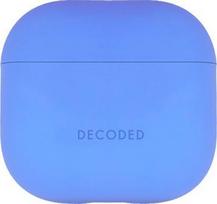 AirPods 4 dėklas - Decoded - Silikoninis atsparus smūgiams - LED indikatorius - Mėlyna - Optimalus apsaugos lygis