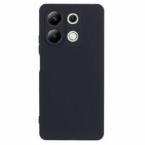 „Xiaomi Redmi Note 13 5G“ aukščiausios kokybės minkšto lietimo silikoninis dėklas, juodas