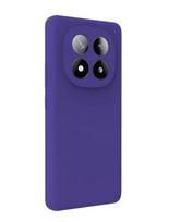 „Evelatus Xiaomi Poco M6 Pro“ aukščiausios kokybės minkštas silikoninis dėklas, violetinis