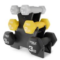 Hantelių rinkinys sportui su stovu Trex Sport