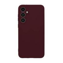 „Connect“ „Samsung Galaxy A35 5G Premium“ minkštas silikoninis dėklas, slyvų spalvos