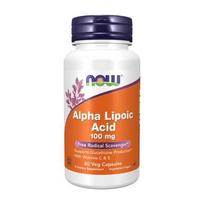 NOW Alpha Lipoinė rūgštis 100 mg, 60 kapsulių