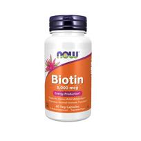 NOW Biotinas 5000 mcg 60 kapsulių