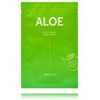 BaruLab Aloe Soothing Face Mask raminanti lakštinė veido kaukė - 23 g.