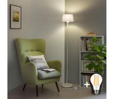 Brilagi - LED pastatomasis šviestuvas CERIA 1xE27/40W/230V skers. 30 cm balta