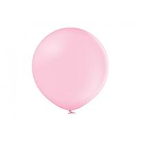 Balionai vienspalviai pasteliniai, švelniai rausvi rožiniai (12cm)