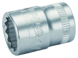 Galvutė dvylikakampė A7400DZ 1/4", kvadratas 3/8" Bahco