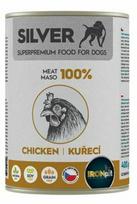IRONpet Silver Dog Chicken  vištienos konservai šunims, 15 x 400 g