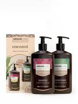 ARGANICARE Šampūnas/kondicionierius su argano ir kokosų aliejais, 2x400 ml
