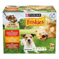 PURINA Friskies Adult Dog Food in sauce 24 x 85 g