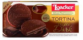 Vafliai Loacker Gran Tortina Pasticceria Triple Dark, 3x21 g