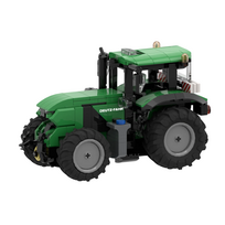 Žaislas konstruktorius BRIXIES Plus 222.722 traktorius Deutz-Fahr Series 6