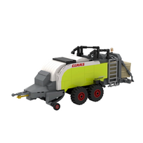 Žaislas konstruktorius BRIXIES Plus 222.813 kitkinis presas Claas Quadrant 5300FC