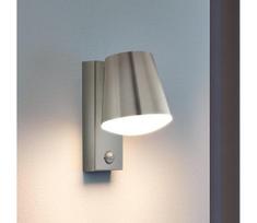 Eglo 97453 - Lauko sieninis šviestuvas su judesio jutikliu CALDIERO 1xE27/10W/230V IP44