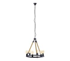 Eglo 49694 - Kabantis šviestuvas ant grandinės FINDLAY 6xE27/60W