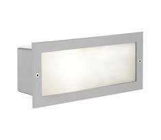 EGLO 88008 - Lauko įleidžiamasis šviestuvas ZIMBA 1xE27/60W sidabrinis/baltas IP44