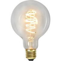 Šilta LED/su kaitinimo siūleliu lemputė 4 W su pritemdymo funkcija E27, Spiral Filament – Star Trading